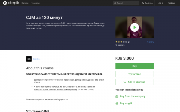 CJM за 120 минут