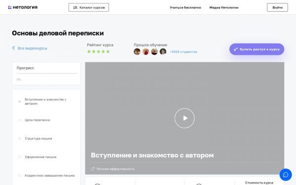 Основы деловой переписки