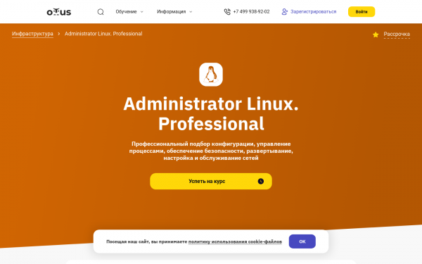 Administrator Linux. Professional