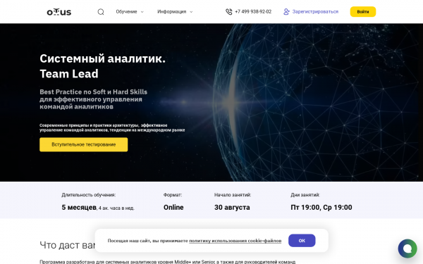 Системный аналитик. Team Lead
